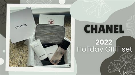 chanel free gift with purchase august 2022|Chanel 2022 holiday gift set.